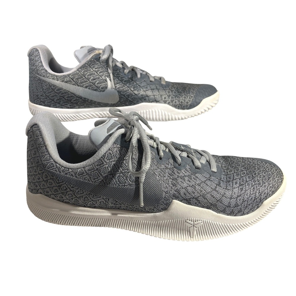 Nike Kobe Mamba Instinct Pure Platinum Men's 8.5 Low-top Basketball Shoes Grey